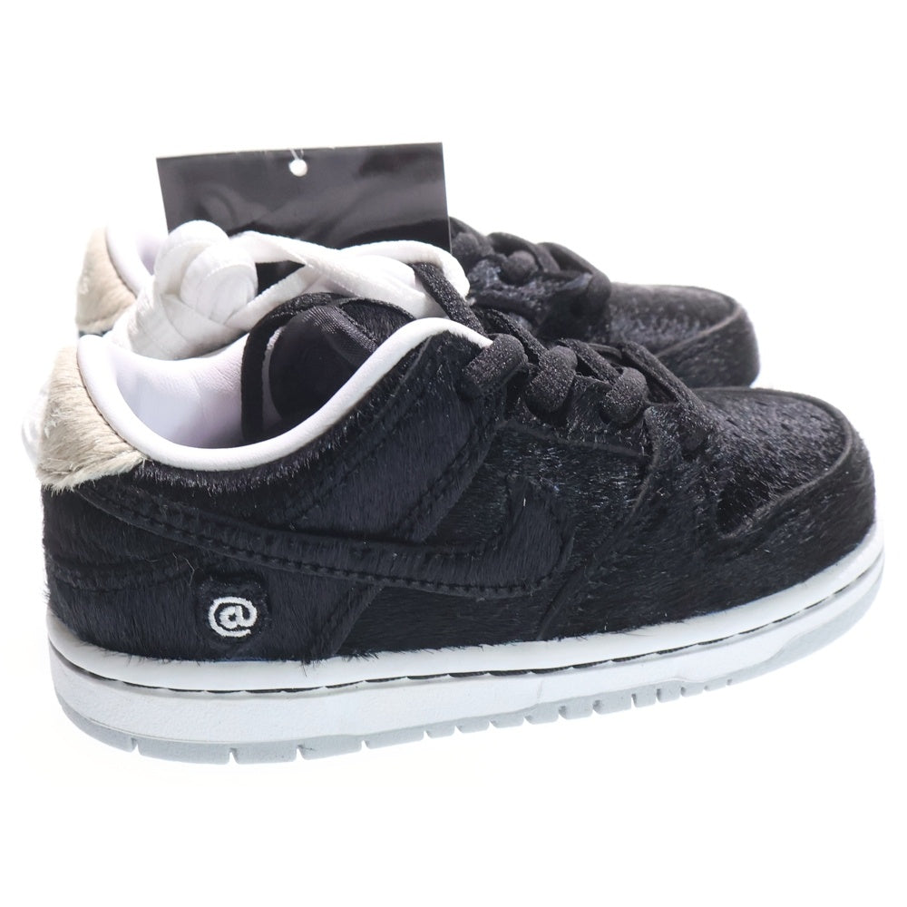 NIKE(ナイキ) ×Medicom Toy TD Dunk Low Pro QS BE@RBRICK DC1629-001 メディコムトイ ダンク ローカットスニーカー ベアブリック ブラック US7C/13cm