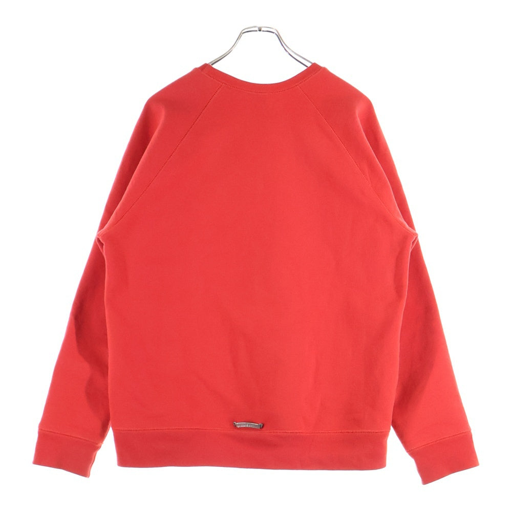 CHROME HEARTS(クロムハーツ) Y Not Sholder Cross Patch Crewneck Sweat ワイノット クロスパッチ スウェットトレーナー レッド