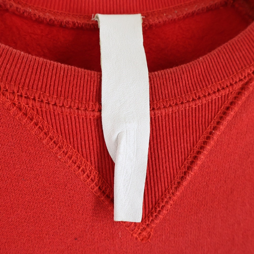 CHROME HEARTS(クロムハーツ) Y Not Sholder Cross Patch Crewneck Sweat ワイノット クロスパッチ スウェットトレーナー レッド