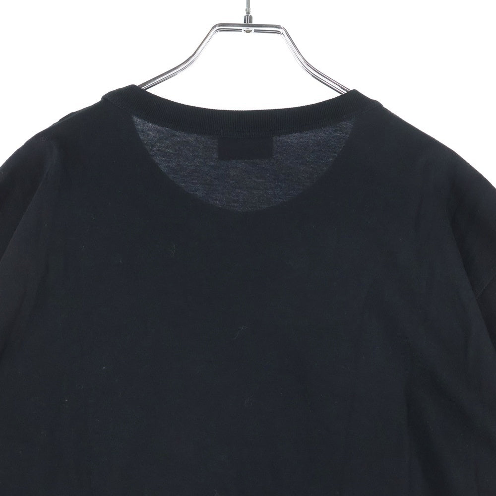 DIESEL(ディーゼル) T Just Oo フロントブランドロゴ 半袖Tシャツ カットソー ブラック A09864