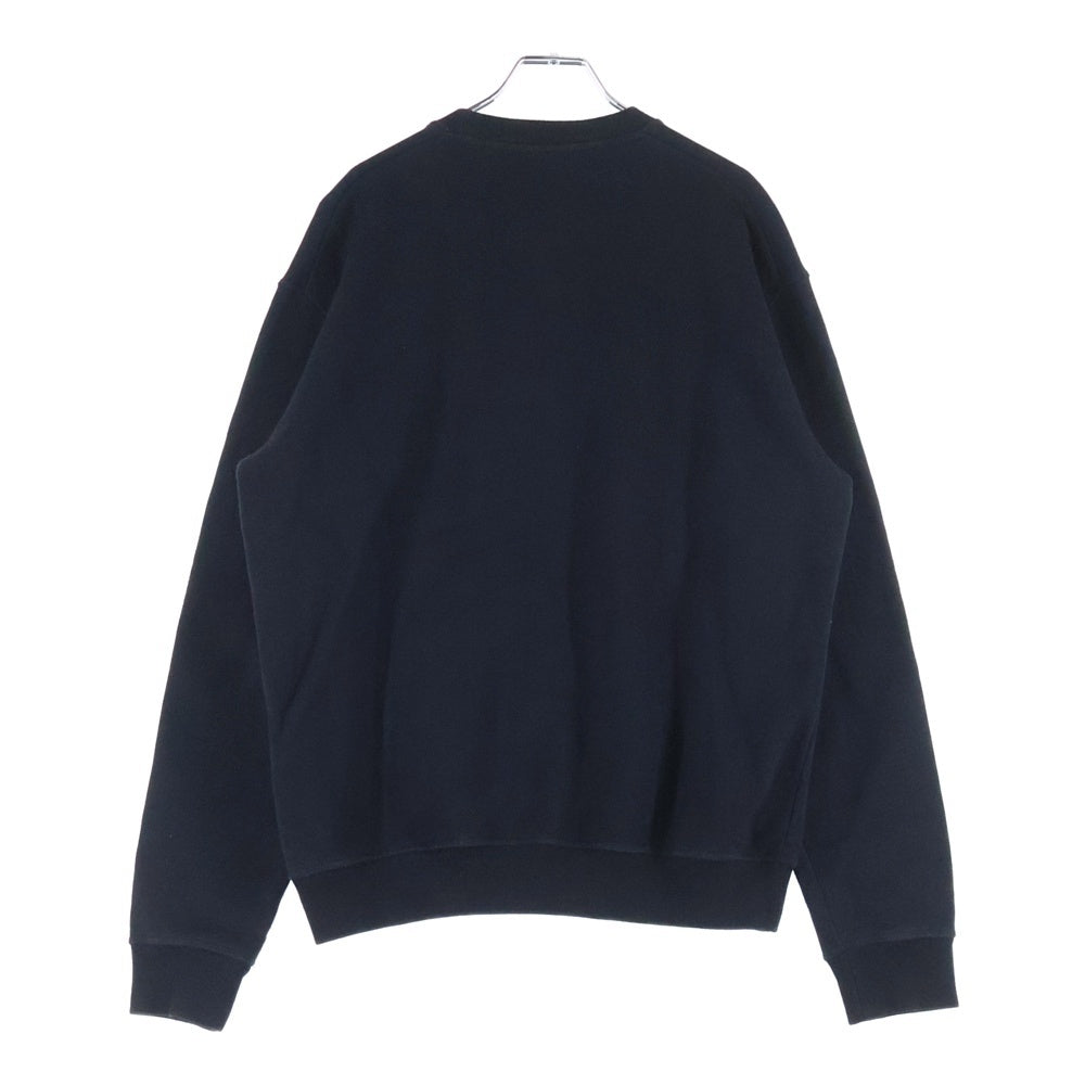 DSQUARED2(ディースクエアード) フロントロゴプリント クルーネックスウェット ブラック S74GU0425 S25042