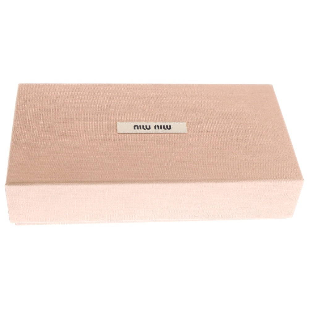 miumiu(ミュウミュウ) ロゴモチーフ ショルダーレザーショルダーバッグ レディース 5ZH044