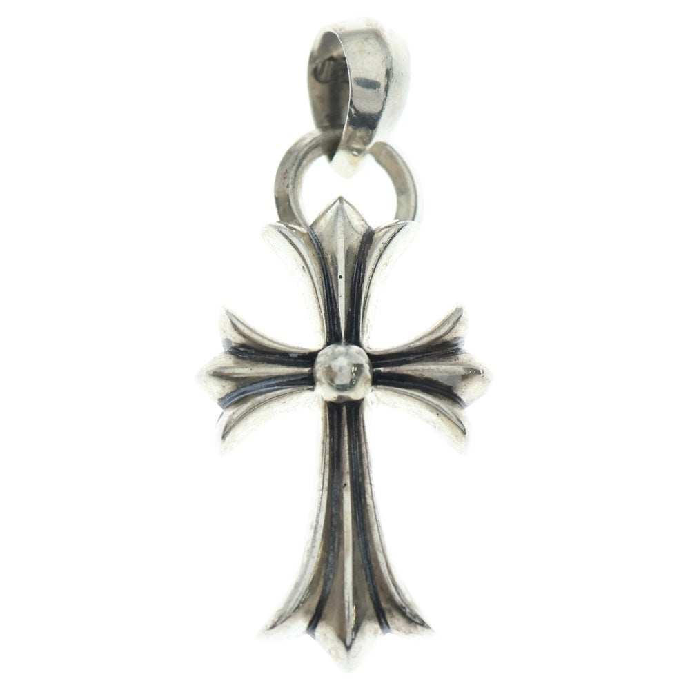 CHROME HEARTS(クロムハーツ) CH CRS SML W/BALE Wベイル スモールCHクロス ペンダントトップ シルバー BCA218