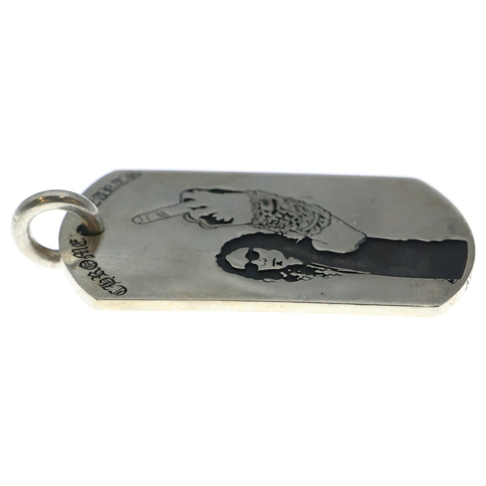 CHROME HEARTS(クロムハーツ) D TAG LRG RS FUCK YOU リチャードスターク ドックタグラージ ペンダントトップ シルバー