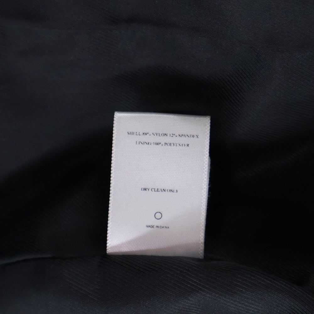 STAMPD(スタンプド) ノーカラーテーラードジャケット ポリエステル ブラック