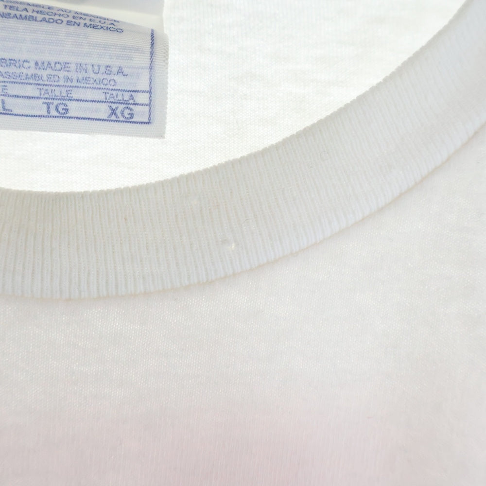 VINTAGE(ヴィンテージ) 00's WEST COAST CHOPPERS ウエストコーストチョッパーズ スカル フレーム アイアンクロス 長袖Tシャツ カットソー ホワイト