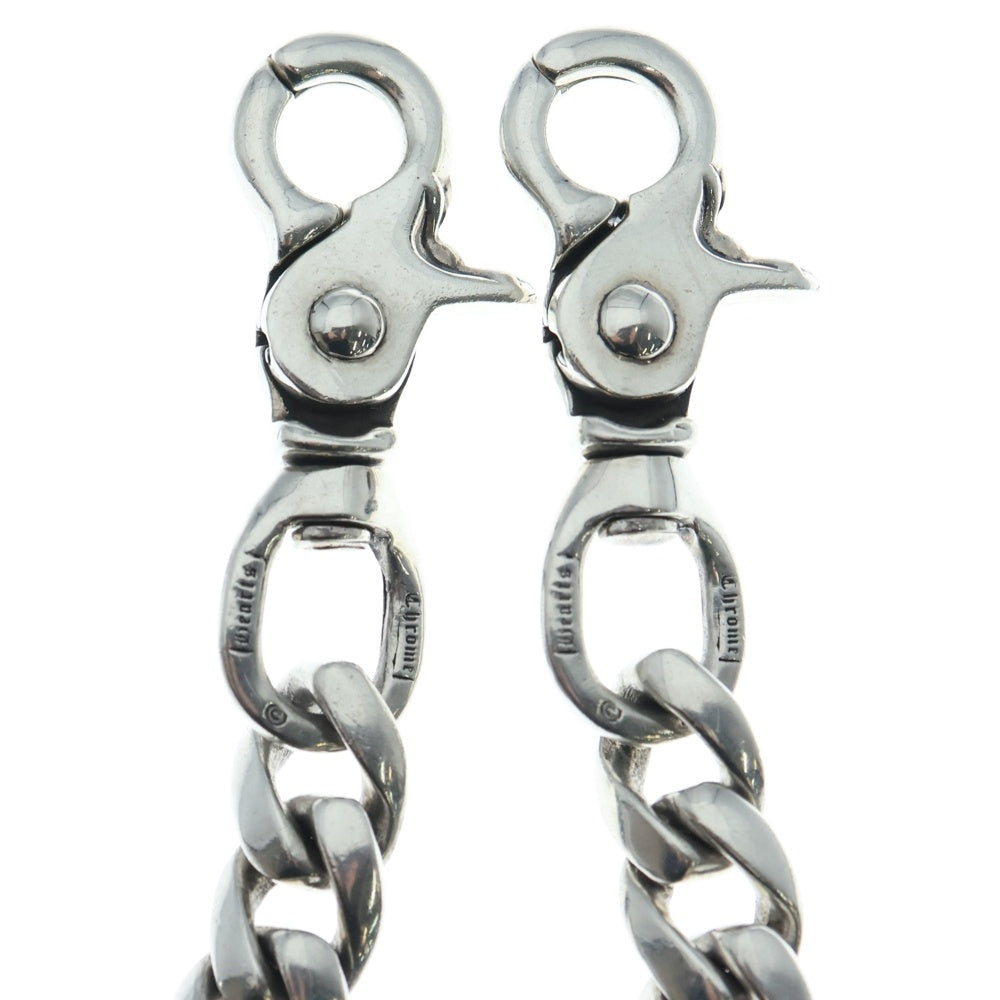 CHROME HEARTS(クロムハーツ) CLASSIC LONG-T/2クリップロングクラシック ウォレットチェーン シルバー BCA066