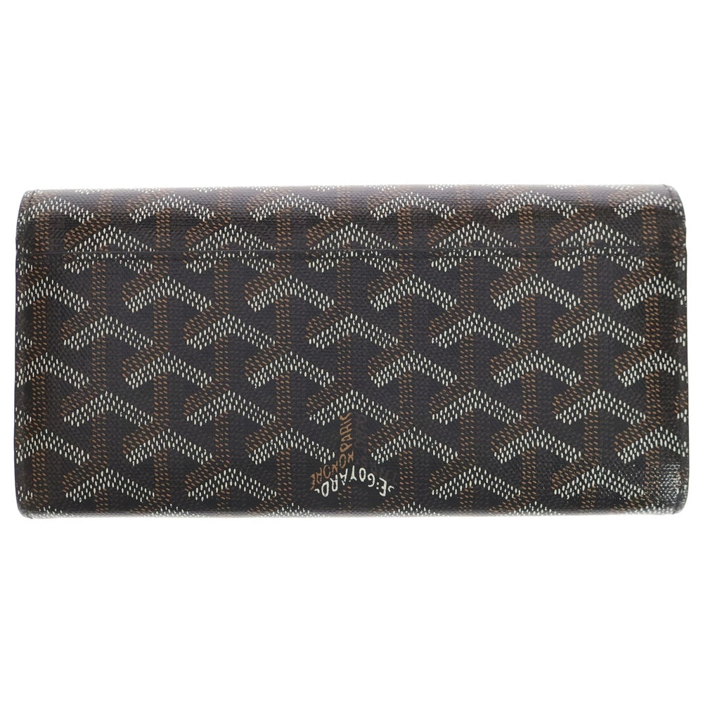 GOYARD(ゴヤール) VARENNE ヴァレンヌ PVC 総柄 ロングウォレット 長財布 ブラック