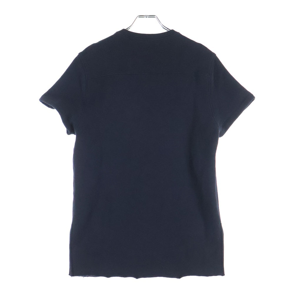 CHROME HEARTS(クロムハーツ) Y NOT Cemetery Cross Leather Patch Sweat Tee セメタリークロスパッチ 半袖スウェットTシャツ ブラック