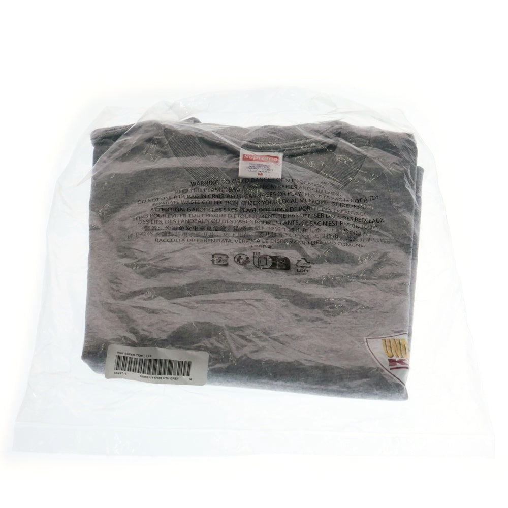 SUPREME(シュプリーム) 24SS UGK Super Tight Tee UGK スーパータイト 半袖Tシャツ カットソー グレー