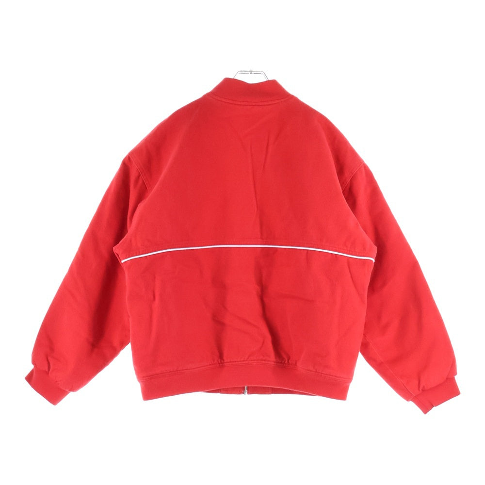 SUPREME(シュプリーム) 21SS Twill Old English Varsity Jacket ツイルオールドイングリッシュバーシティジャケット レッド