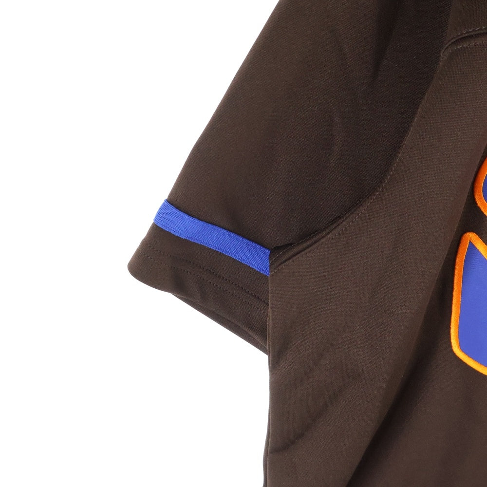 SUPREME(シュプリーム) 22AW ×Mitchell & Ness Football Jersey ミッチェルアンドネス フットボールジャージ 半袖Tシャツ カットソー ブラウン