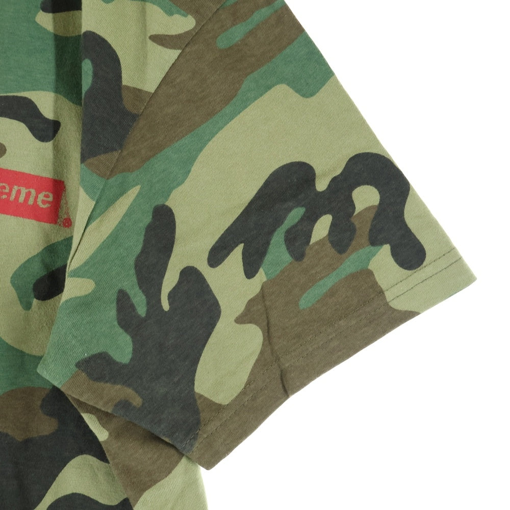 SUPREME(シュプリーム) 21SS Spiral Tee スパイラル カモフラ 半袖Tシャツ カットソー グリーン