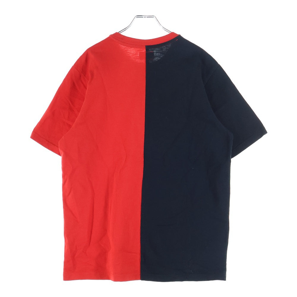 SUPREME(シュプリーム) 19AW Split S/S Top スプリット 半袖Tシャツ カットソー ブラック/レッド