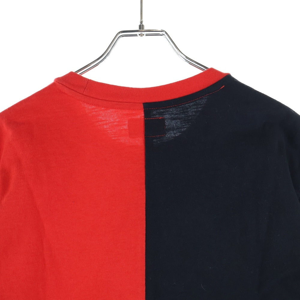 SUPREME(シュプリーム) 19AW Split S/S Top スプリット 半袖Tシャツ カットソー ブラック/レッド