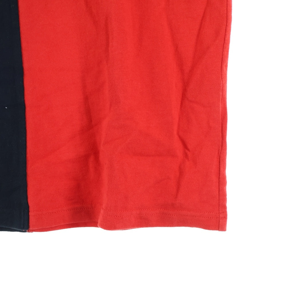 SUPREME(シュプリーム) 19AW Split S/S Top スプリット 半袖Tシャツ カットソー ブラック/レッド
