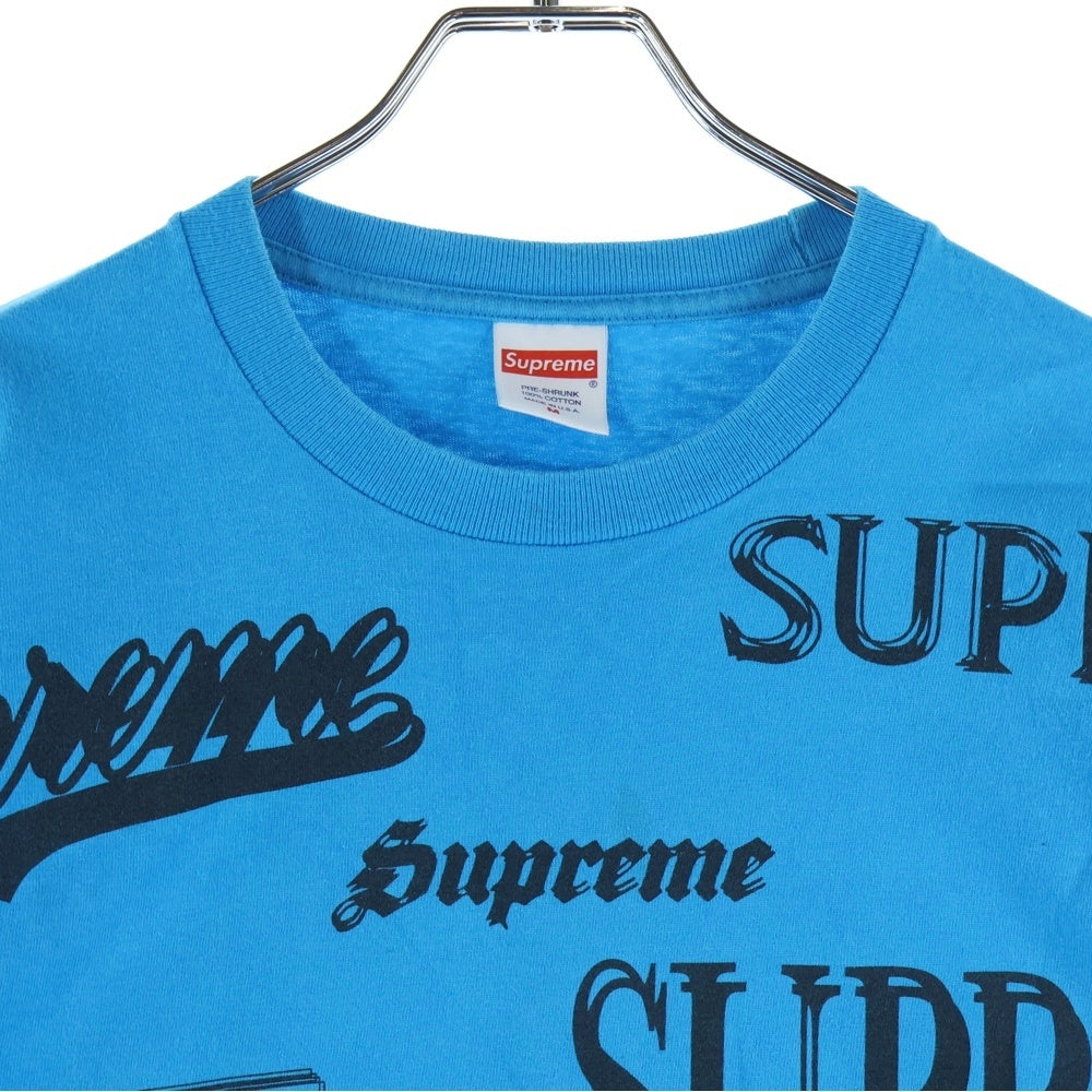 SUPREME(シュプリーム) 20AW Multi Logo Tee マルチロゴ 半袖Tシャツ カットソー ブルー