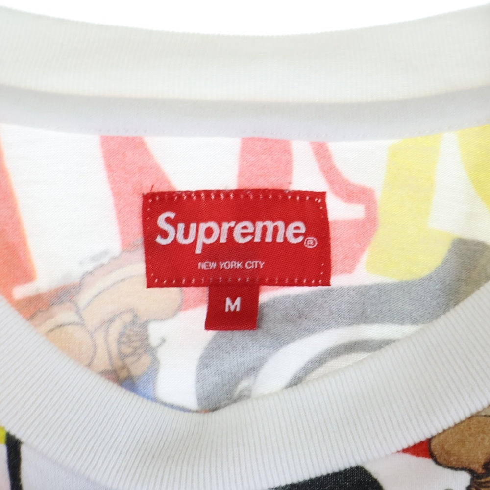 SUPREME(シュプリーム) 22AW Elephant S/S Top 半袖Tシャツ カットソー 総柄 マルチカラー