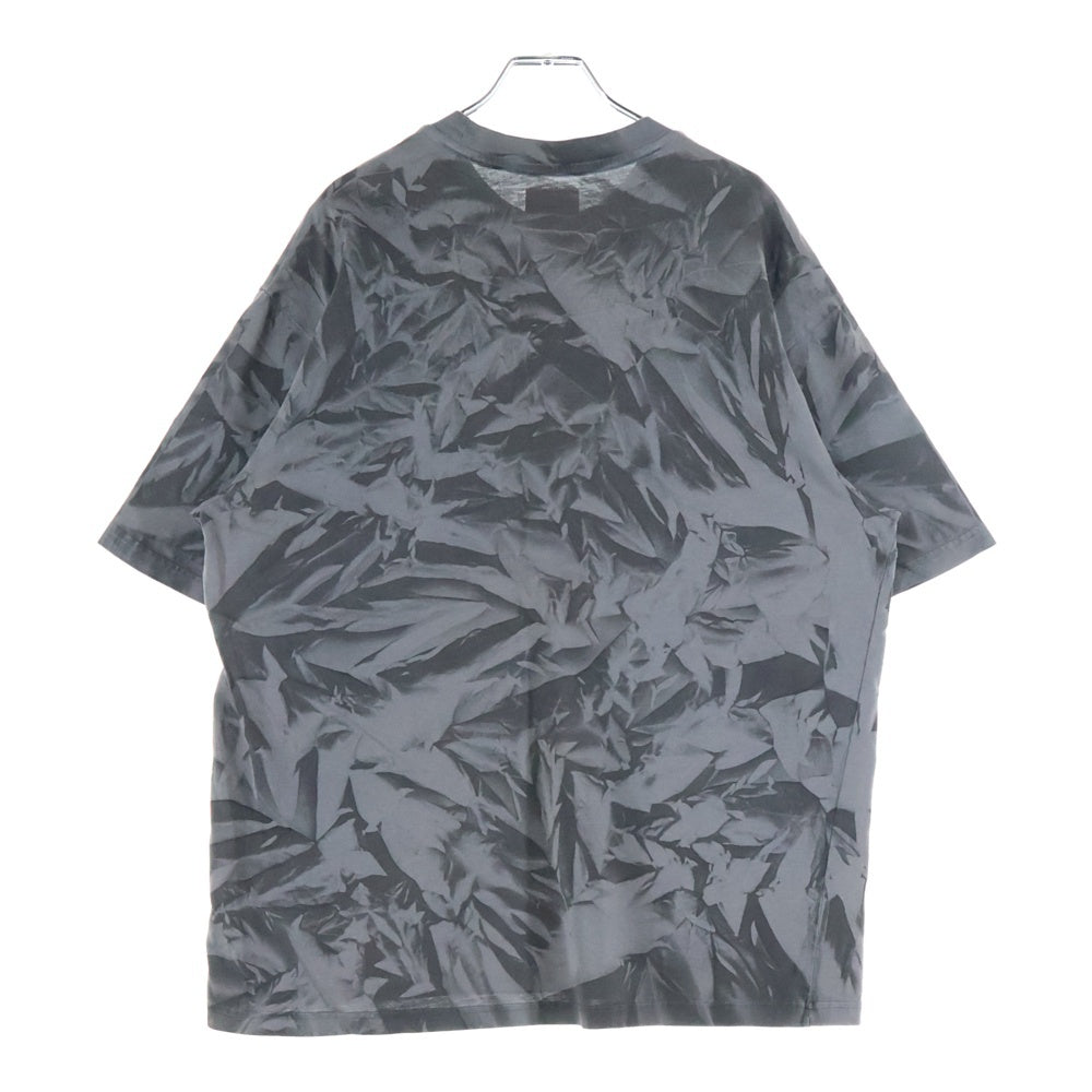 SUPREME(シュプリーム) 22AW Creases S/S Top クリース 半袖Tシャツ カットソー 総柄 グレー