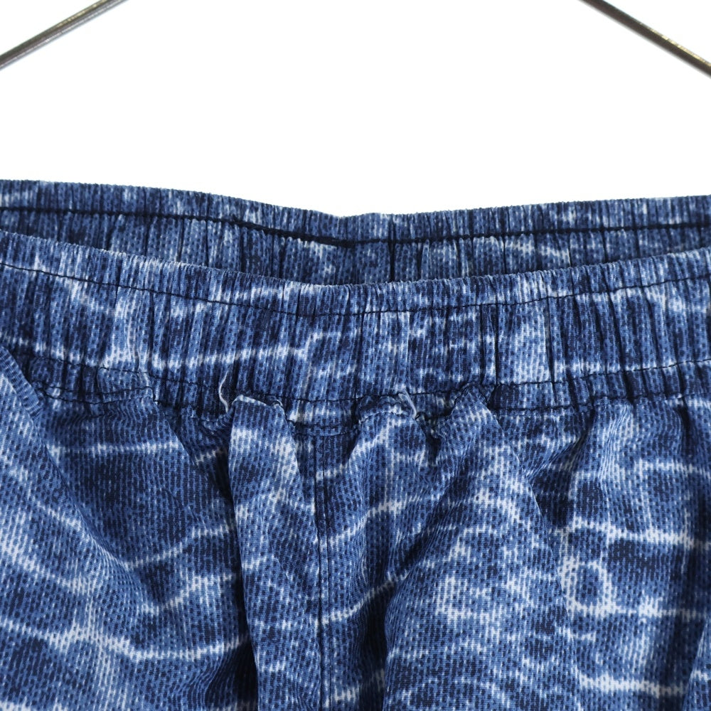 SUPREME(シュプリーム) 24SS Warm Up Pant Croc ウォームアップパンツ クロコ トラックパンツ ブルー