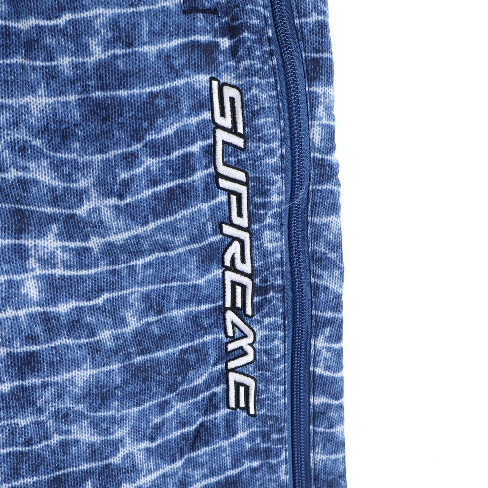 SUPREME(シュプリーム) 24SS Warm Up Pant Croc ウォームアップパンツ クロコ トラックパンツ ブルー