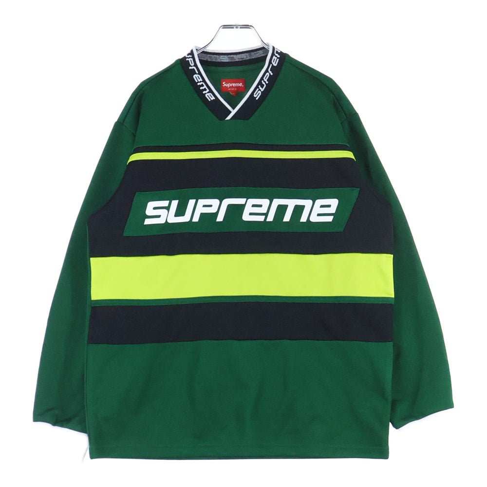 SUPREME(シュプリーム) 18AW Warm Up Hockey Jersey ウォームアップホッケージャージ 長袖Tシャツ