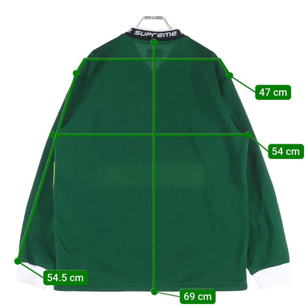 SUPREME(シュプリーム) 18AW Warm Up Hockey Jersey ウォームアップホッケージャージ 長袖Tシャツ