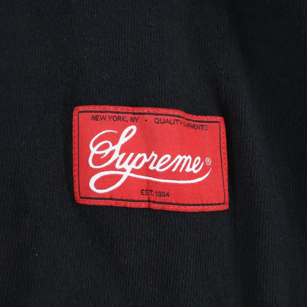 SUPREME(シュプリーム) 23AW Bumblebee L/S Football Top バンブルビーフットボール 長袖Tシャツ カットソー ブラック/イエロー