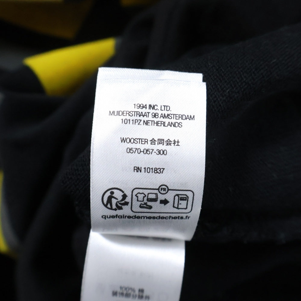 SUPREME(シュプリーム) 23AW Bumblebee L/S Football Top バンブルビーフットボール 長袖Tシャツ カットソー ブラック/イエロー