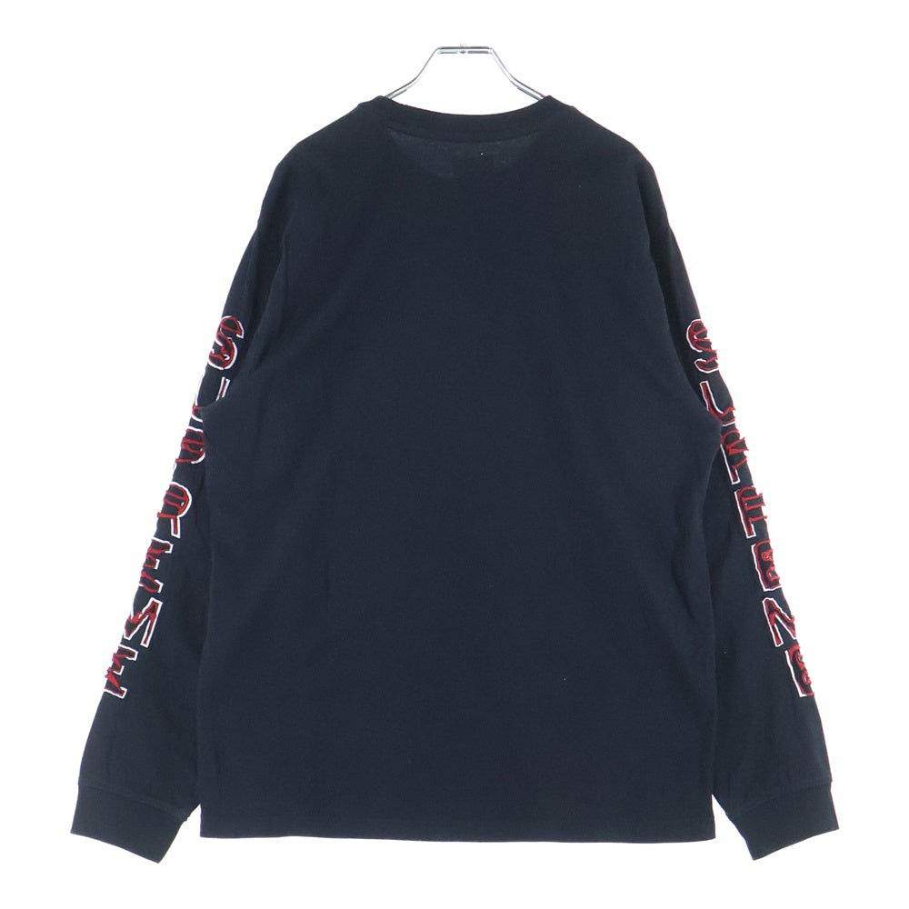 SUPREME(シュプリーム) 22AW Cut Out L/S Top カットアウト 長袖Tシャツ カットソー ブラック