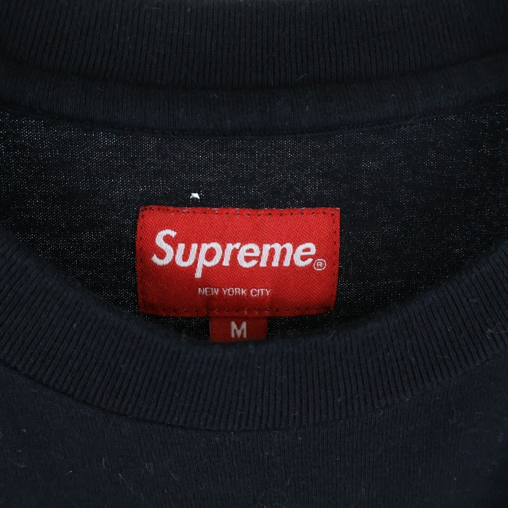 SUPREME(シュプリーム) 22AW Cut Out L/S Top カットアウト 長袖Tシャツ カットソー ブラック