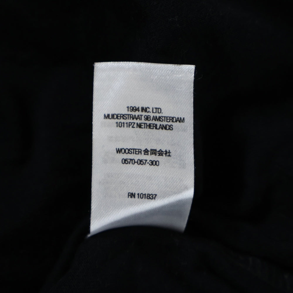 SUPREME(シュプリーム) 21AW Intarsia Sleeve L/S Top インターシャスリーブ 長袖Tシャツ カットソー ブラック