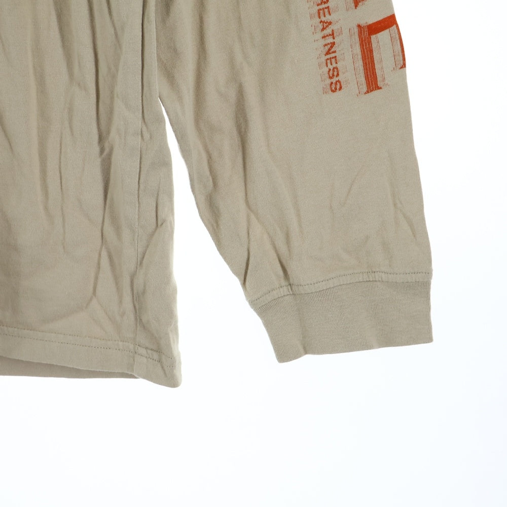 SUPREME(シュプリーム) 21AW Intarsia Sleeve L/S Top インターシャスリーブ 長袖Tシャツ カットソー ベージュ