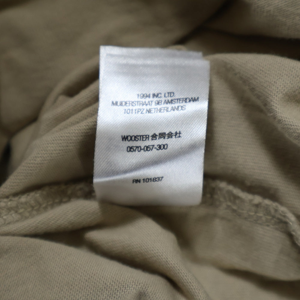 SUPREME(シュプリーム) 21AW Intarsia Sleeve L/S Top インターシャスリーブ 長袖Tシャツ カットソー ベージュ