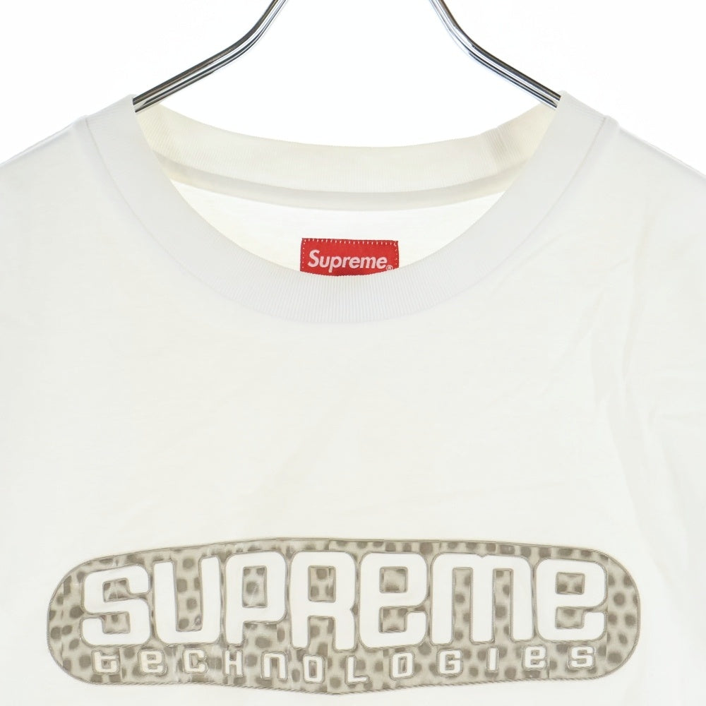 SUPREME(シュプリーム) 19SS Tech L/S Tee テック 長袖Tシャツ カットソー ホワイト
