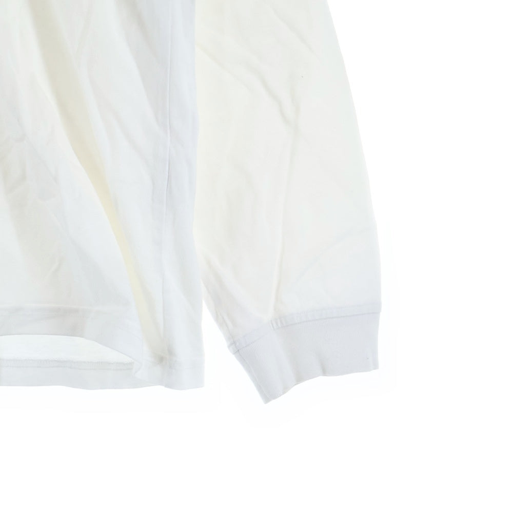 SUPREME(シュプリーム) 21AW Geo Arc L/S Top ゲオアーク ワッペン刺繍 長袖Tシャツ カットソー ホワイト