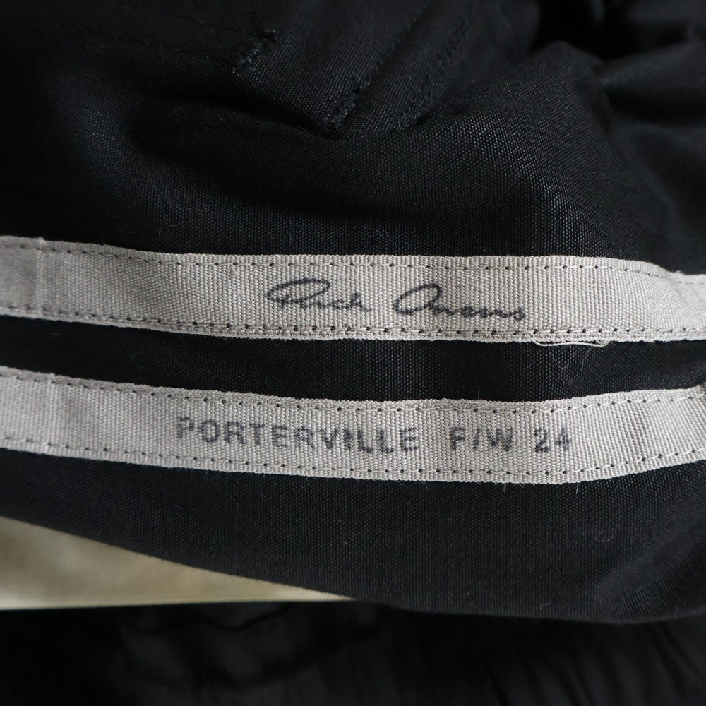 Rick Owens(リックオウエンス) 24AW PODS サルエル カーゴ ショートパンツ RU02D6384-TE ブラック