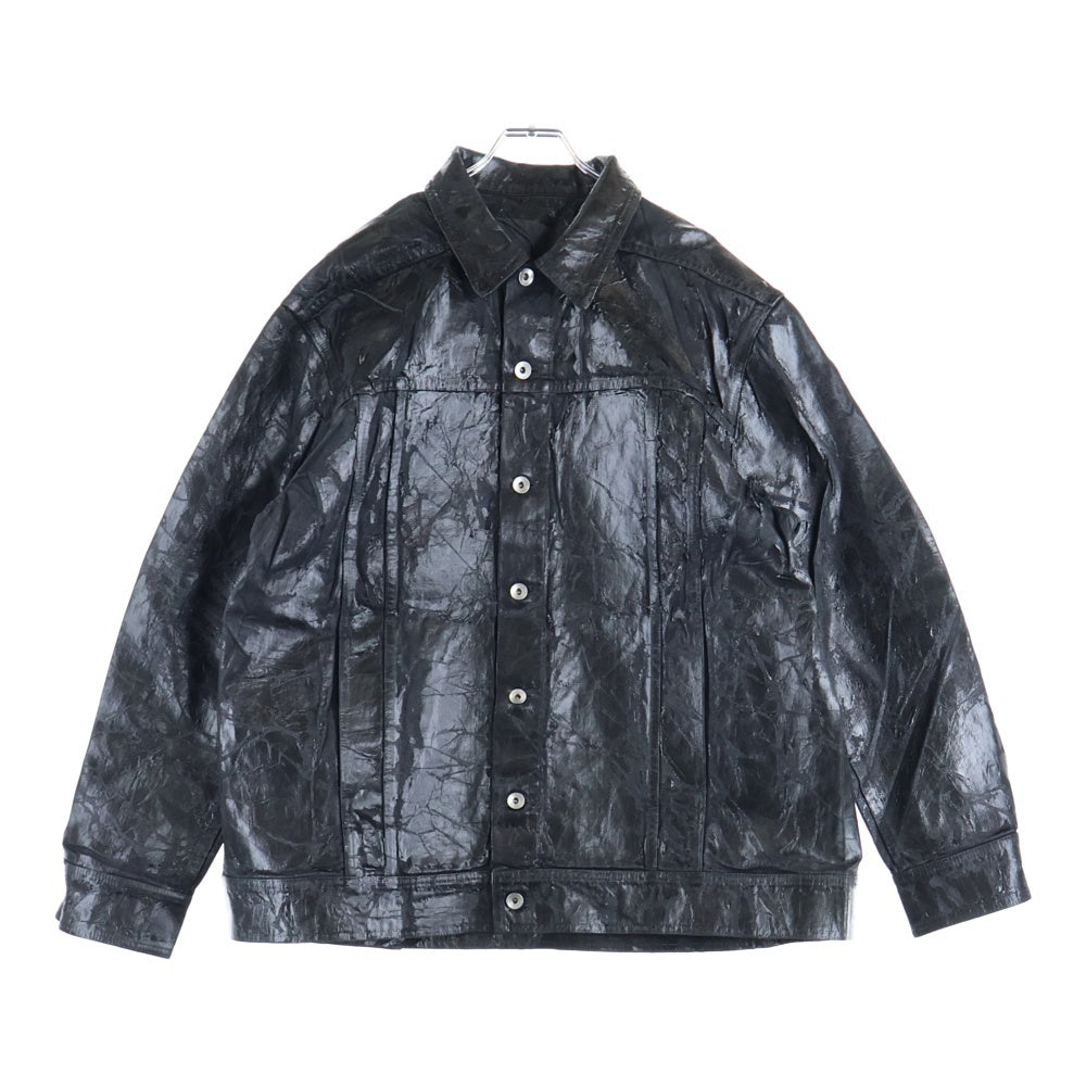 Rick Owens(リックオウエンス) JUMBO WORKER JKT ジャンボ ワーカー ジャケット ブラック DU02D2761-BMC