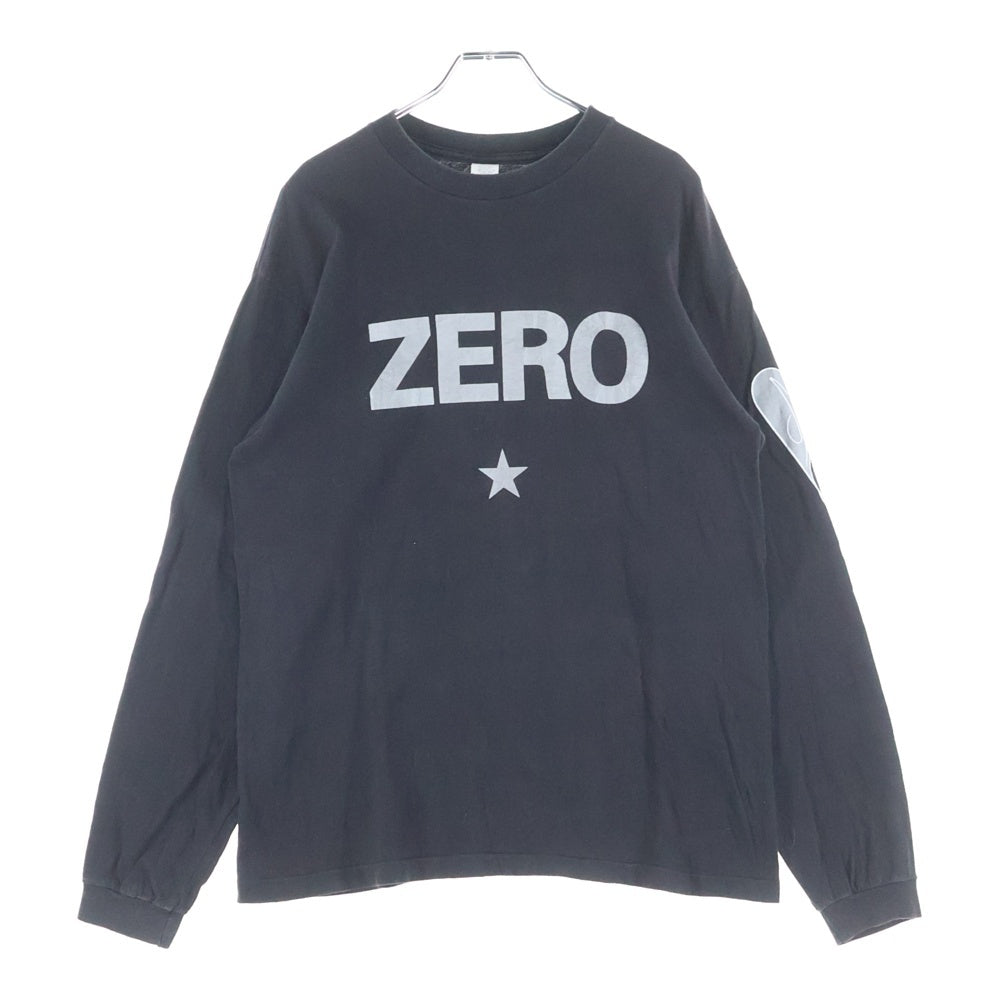 VINTAGE(ヴィンテージ) 90-00s SMASHING PUMKINS ZERO スマッシング・パンプキンズ・ゼロ プリント長袖Tシャツ カットソー ブラック
