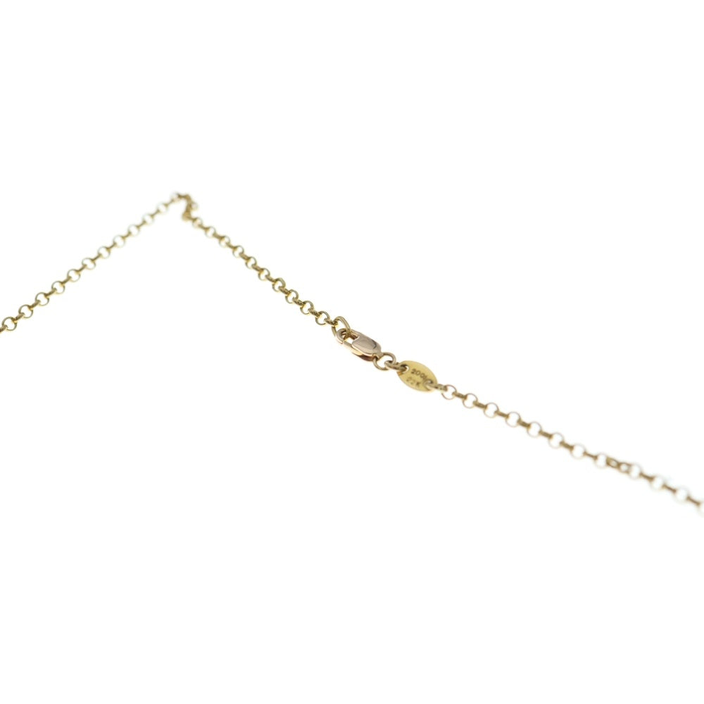 CHROME HEARTS(クロムハーツ) 22K NECKCHAIN R16 ロールチェーンネックレス 16inch ゴールド レディース