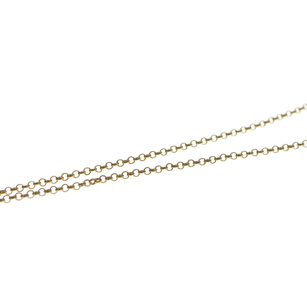 CHROME HEARTS(クロムハーツ) 22K NECKCHAIN R16 ロールチェーンネックレス 16inch ゴールド レディース