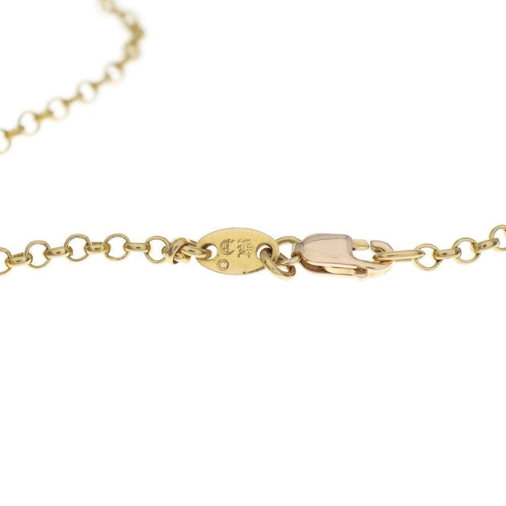 CHROME HEARTS(クロムハーツ) 22K NECKCHAIN R16 ロールチェーンネックレス 16inch ゴールド レディース