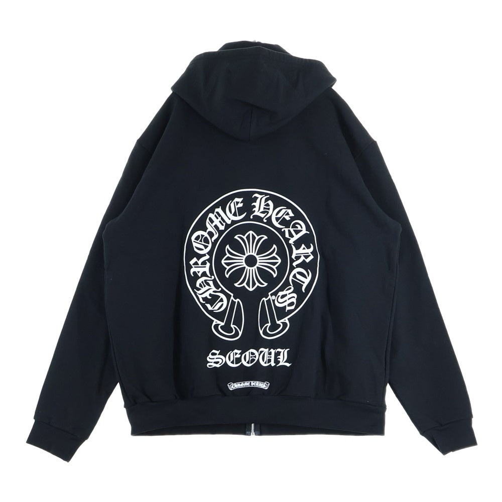CHROME HEARTS(クロムハーツ) SWTSHRT HD ZIP ソウル限定バックホース