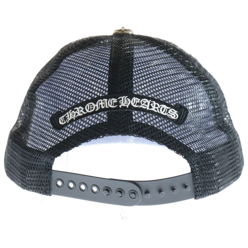 CHROME HEARTS(クロムハーツ) MULTI COLOR SEMETERY CROSS TRUCKER CAP マルチセメタリークロスプリントトラッカーキャップ ブラック