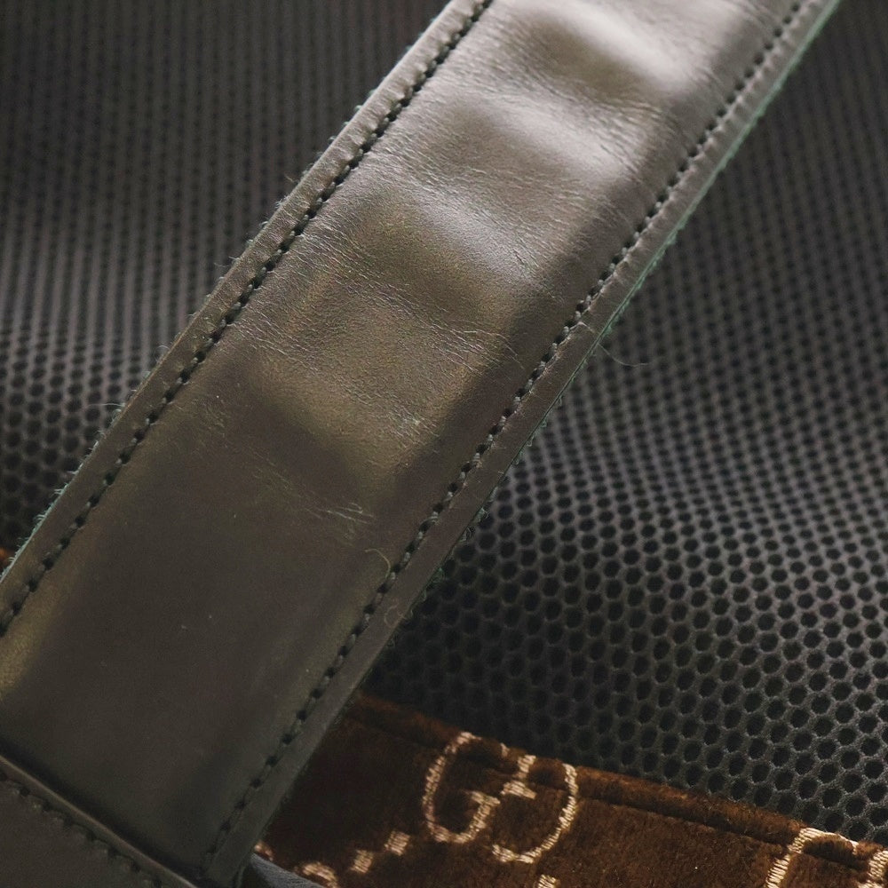 GUCCI(グッチ) GG Velvet Medium Backpack GGベルベット ミディアム バックパック リュックサック ブラウン
