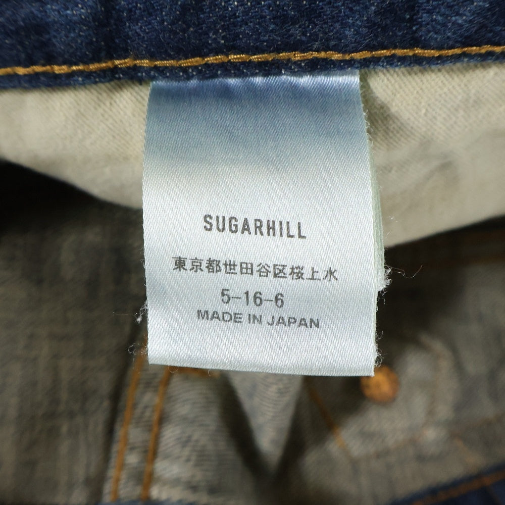 SUGARHILL(シュガーヒル) 22AW MUSTY FADED CLASSIC DENIM PANTS フェード加工 ワイド デニム パンツ 22AWPT03