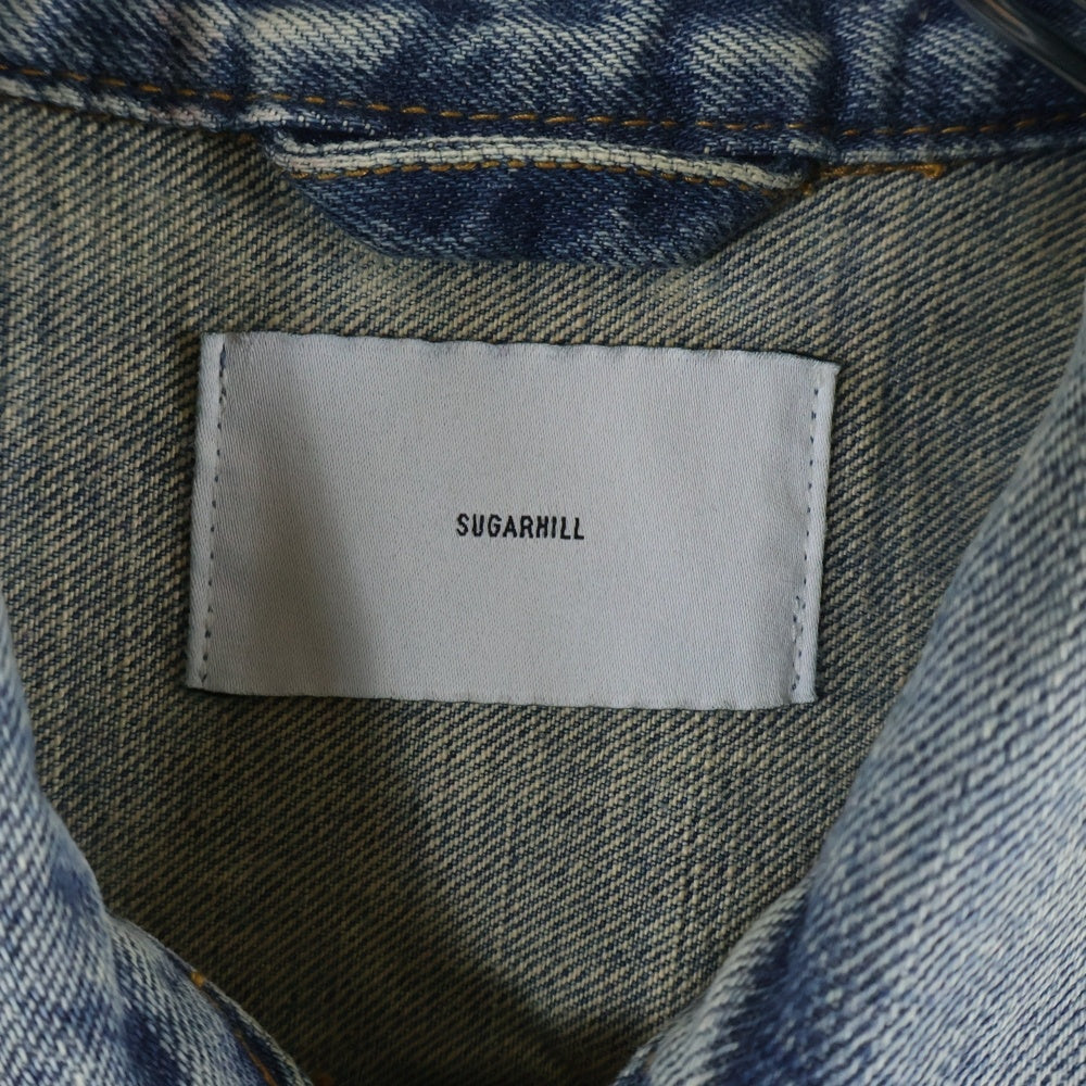 SUGARHILL(シュガーヒル) 23SS FADED DENIM JACKET TYPE2 タイプ2 フェード加工 デニムジャケット インディゴ 23SSJK11