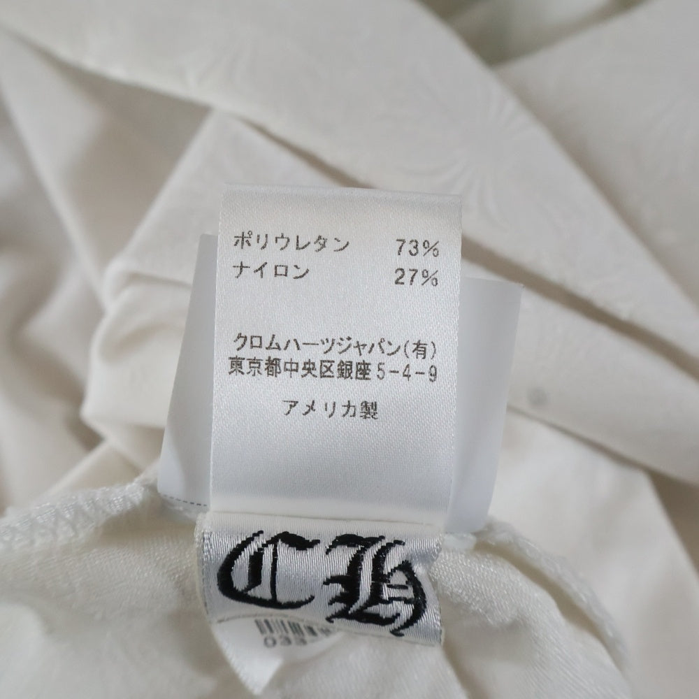 CHROME HEARTS(クロムハーツ) CH総柄 ワンピース ベアトップ レディース ホワイト