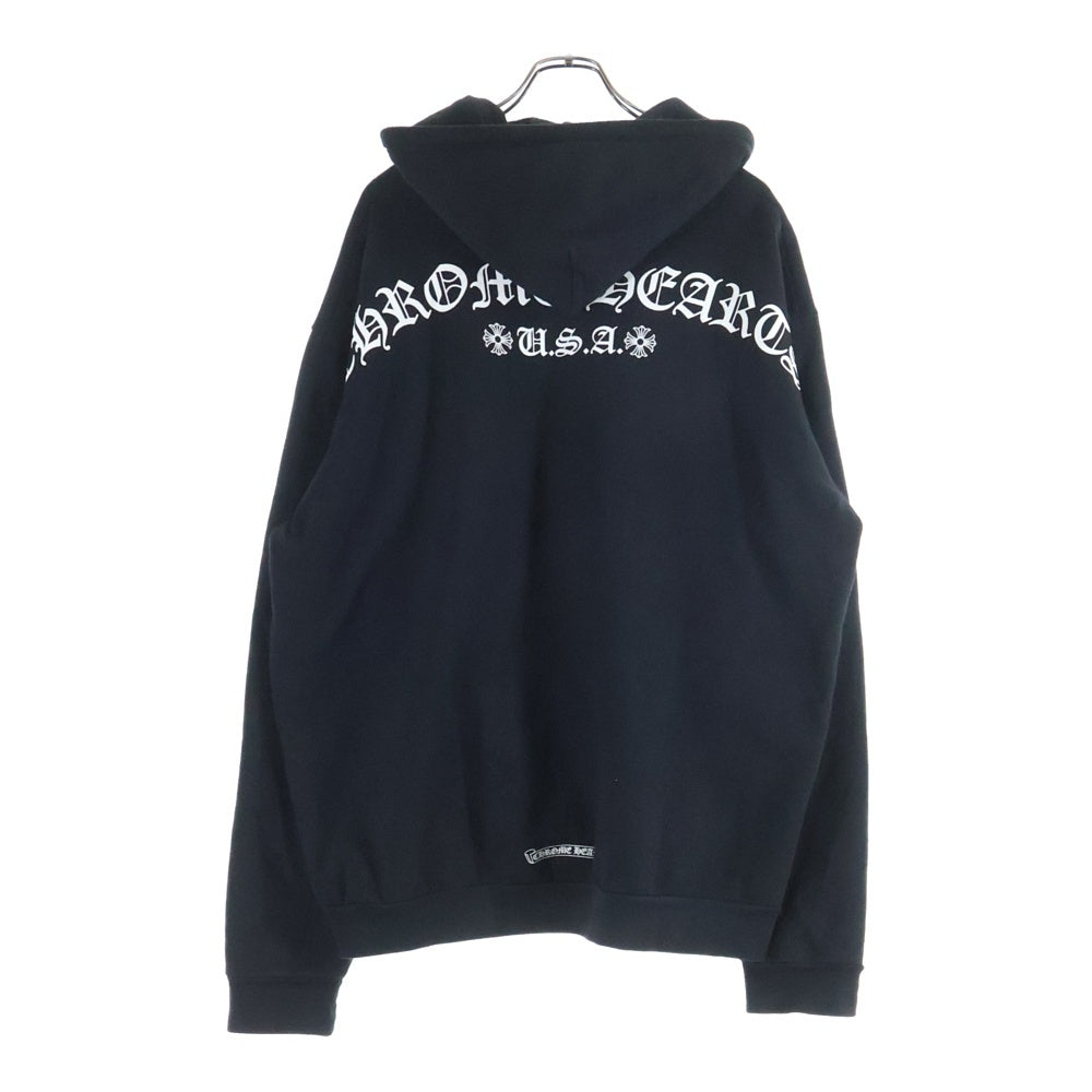 CHROME HEARTS(クロムハーツ) SWTSHRT HD ZIP Tバー ダガージップ