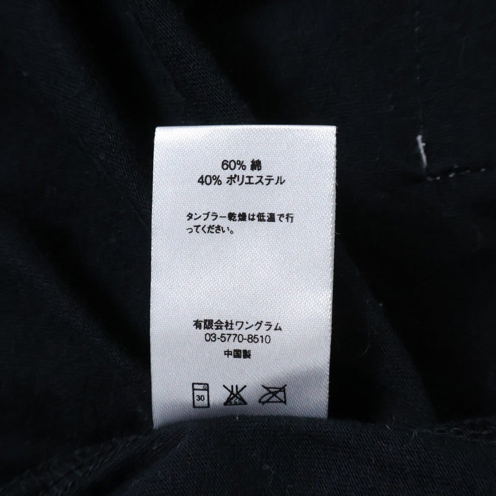 SUPREME(シュプリーム) 16SS Football Tops 104 164プリント フットボール 半袖Tシャツ カットソー ブラック